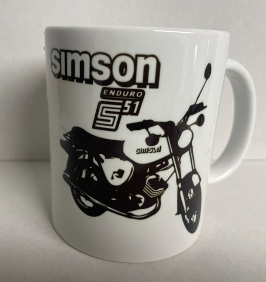 SIMSON S51 ENDURO - Tasse - Kaffeetasse - Kaffeebecher