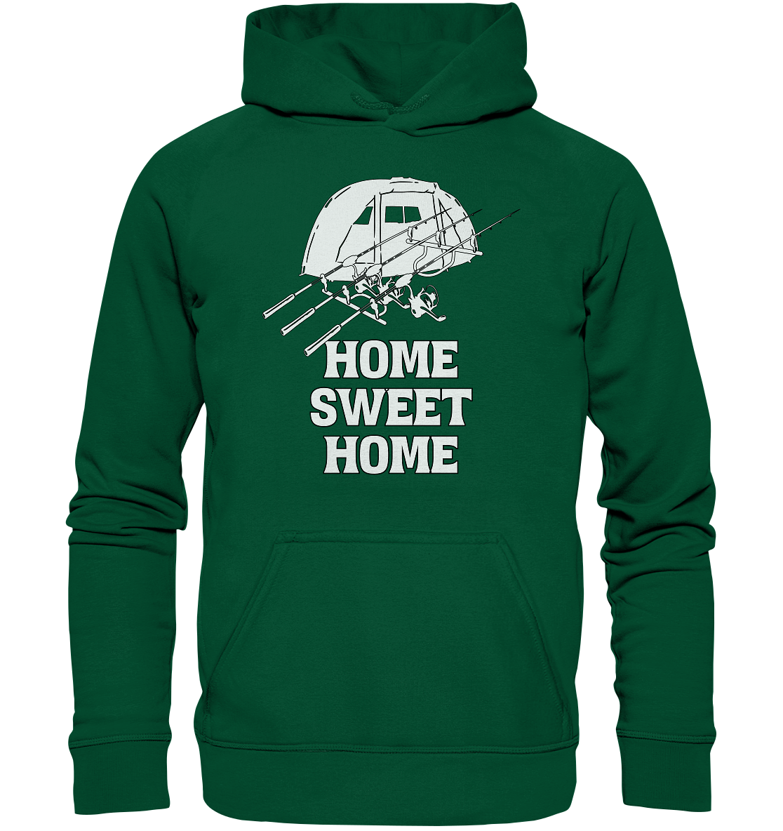 HOME SWEET HOME - Karpfenangeln - Basic Unisex Hoodie