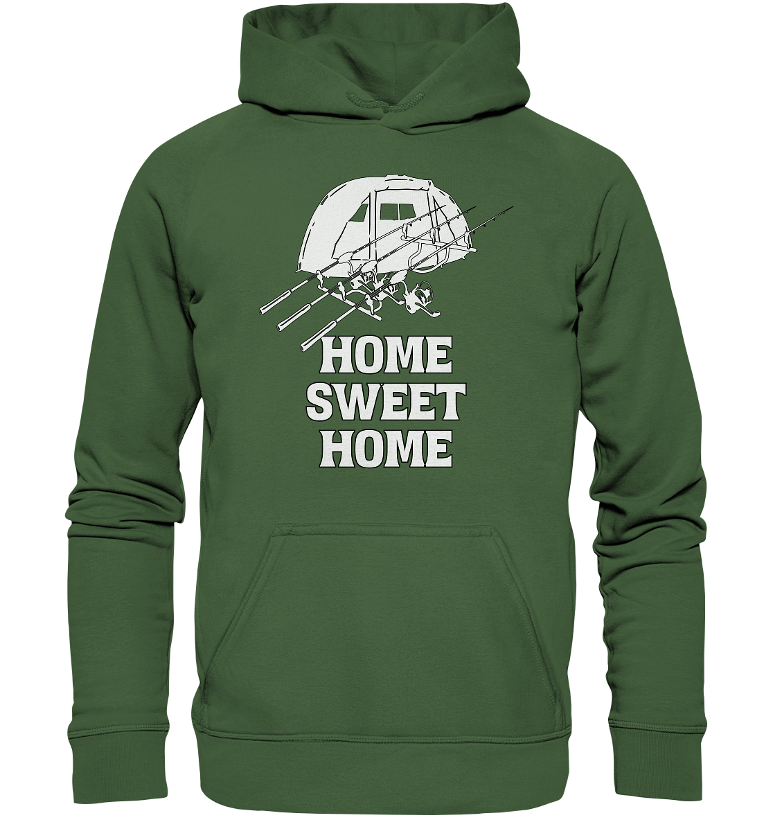 HOME SWEET HOME - Karpfenangeln - Basic Unisex Hoodie