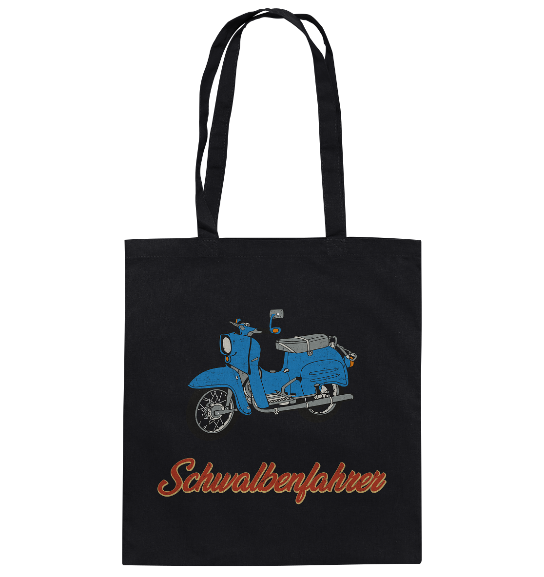 Schwalbenfahrer - Simson Schwalbe - Baumwolltasche