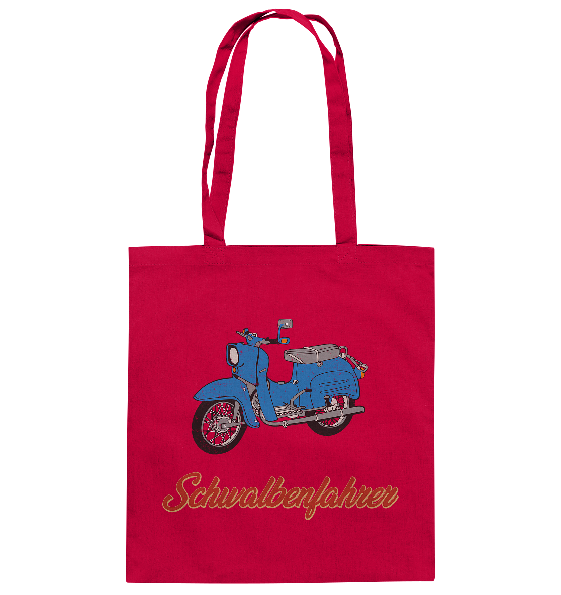 Schwalbenfahrer - Simson Schwalbe - Baumwolltasche