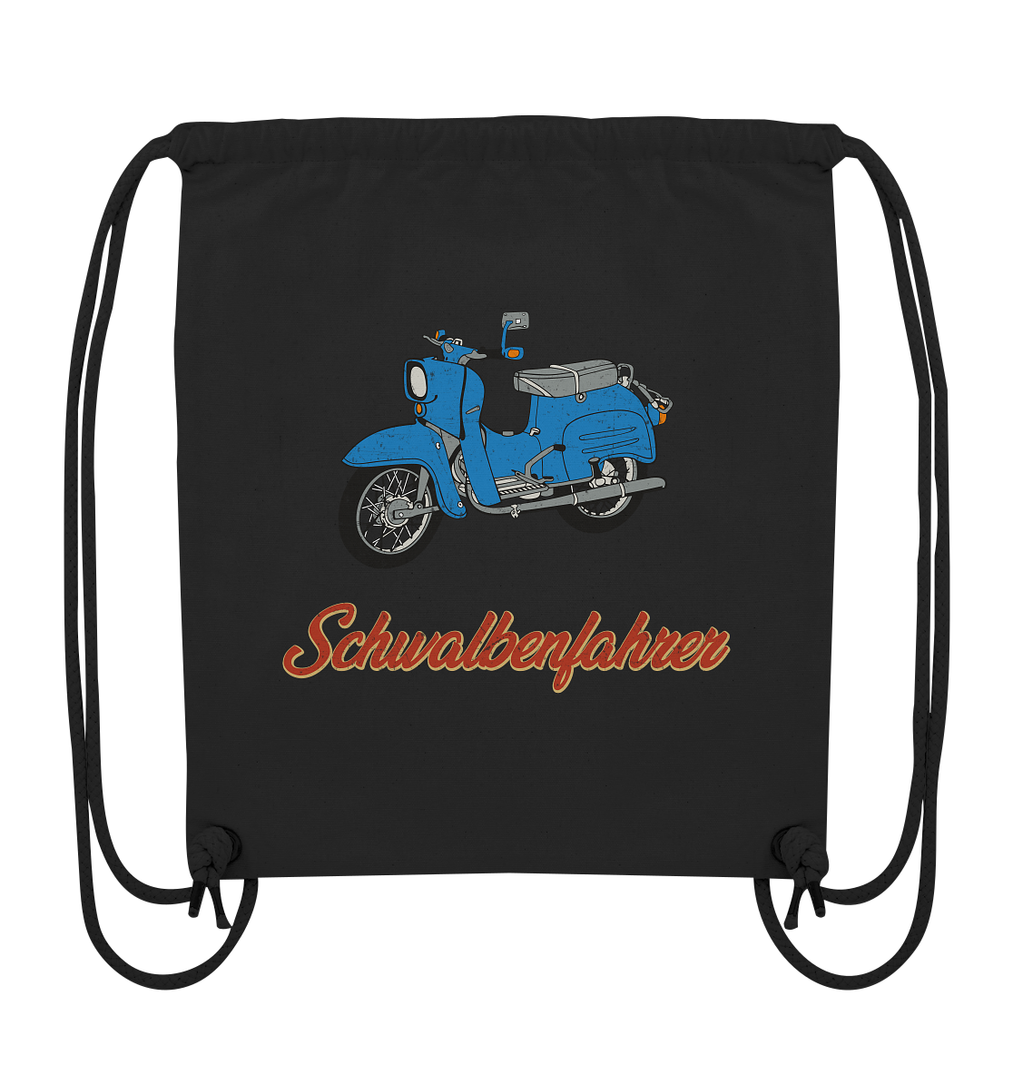 Schwalbenfahrer - Simson Schwalbe - Organic Gym-Bag