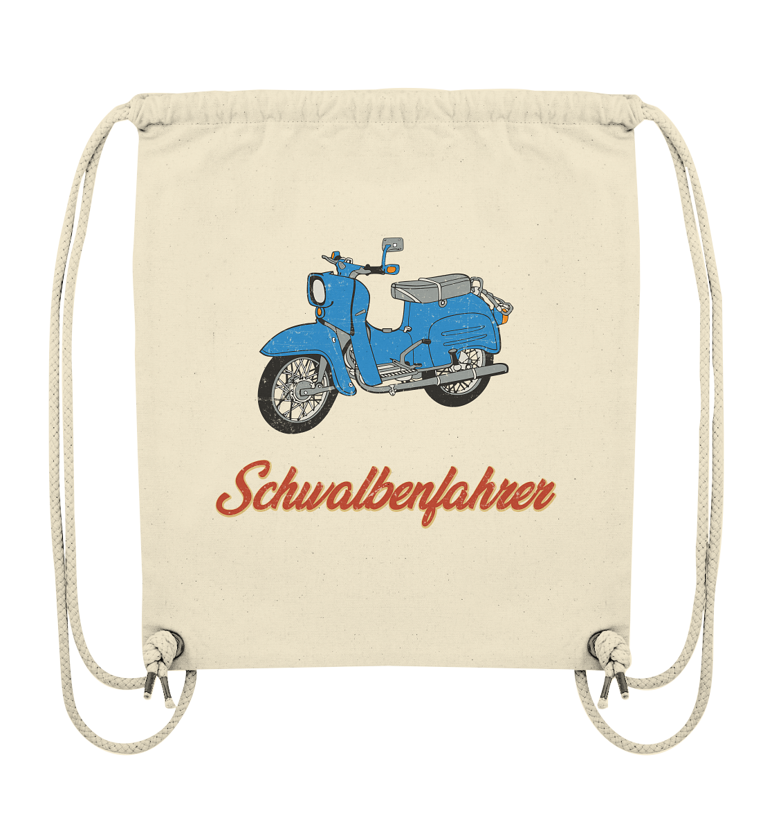 Schwalbenfahrer - Simson Schwalbe - Organic Gym-Bag