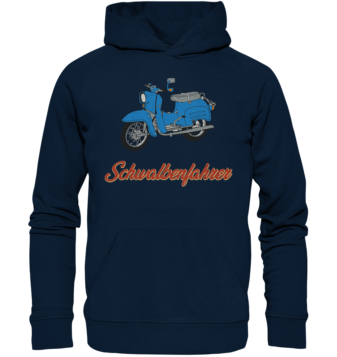 Schwalbenfahrer - Simson Schwalbe - Organic Hoodie