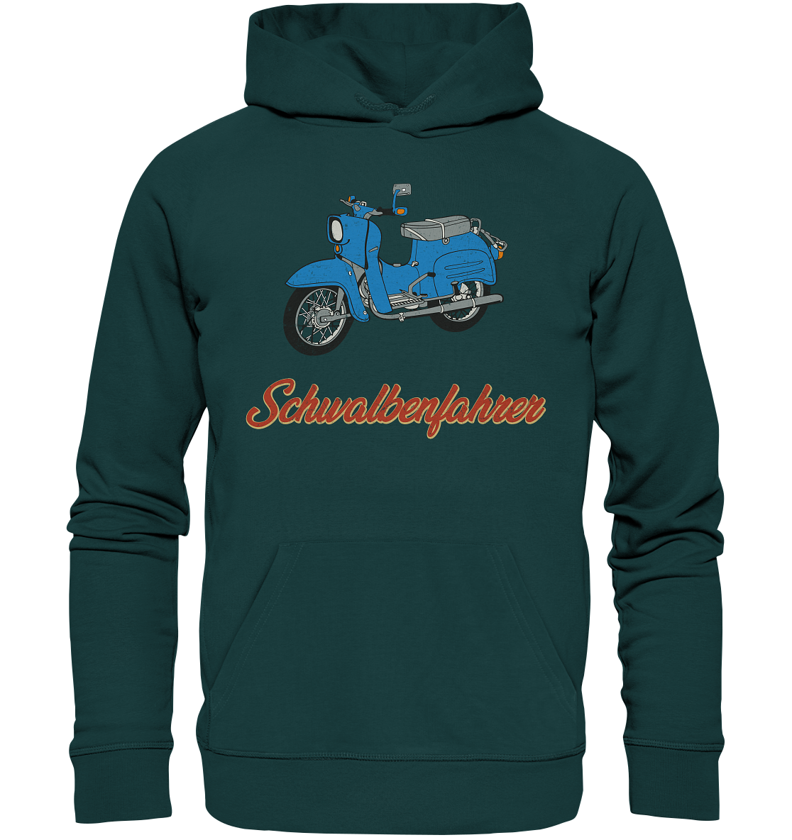 Schwalbenfahrer - Simson Schwalbe - Organic Hoodie