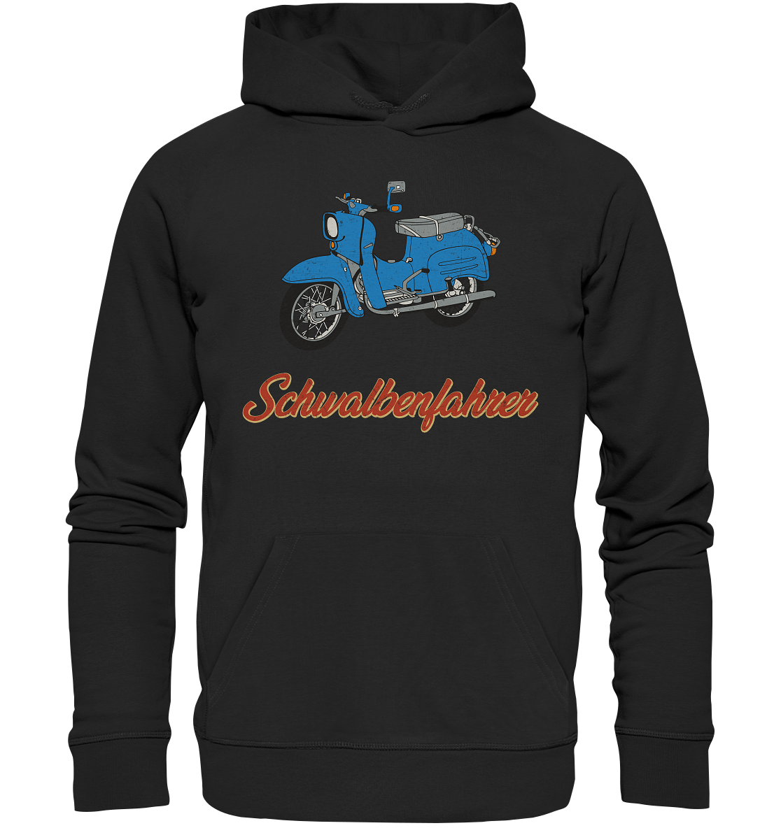 Schwalbenfahrer - Simson Schwalbe - Organic Hoodie