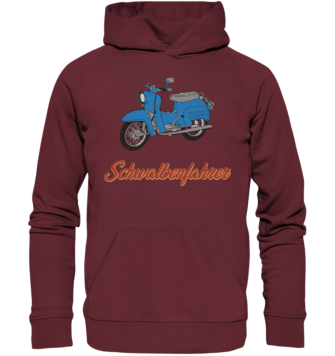 Schwalbenfahrer - Simson Schwalbe - Organic Hoodie