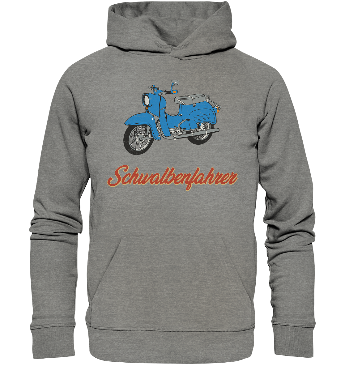 Schwalbenfahrer - Simson Schwalbe - Organic Hoodie