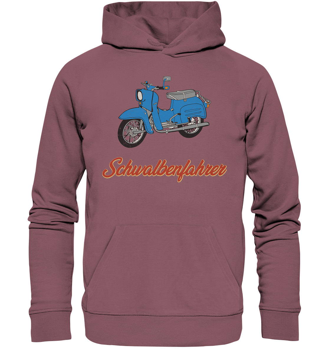 Schwalbenfahrer - Simson Schwalbe - Organic Hoodie