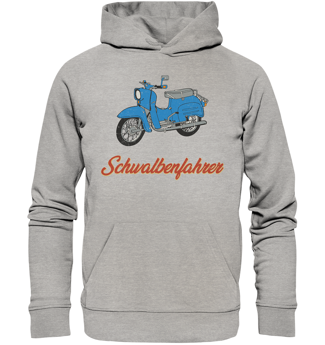 Schwalbenfahrer - Simson Schwalbe - Organic Hoodie