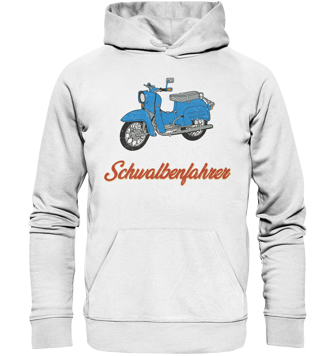 Schwalbenfahrer - Simson Schwalbe - Organic Hoodie