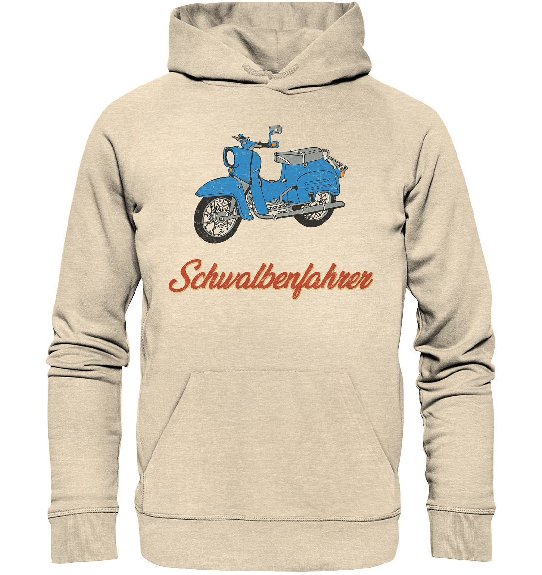 Schwalbenfahrer - Simson Schwalbe - Organic Hoodie