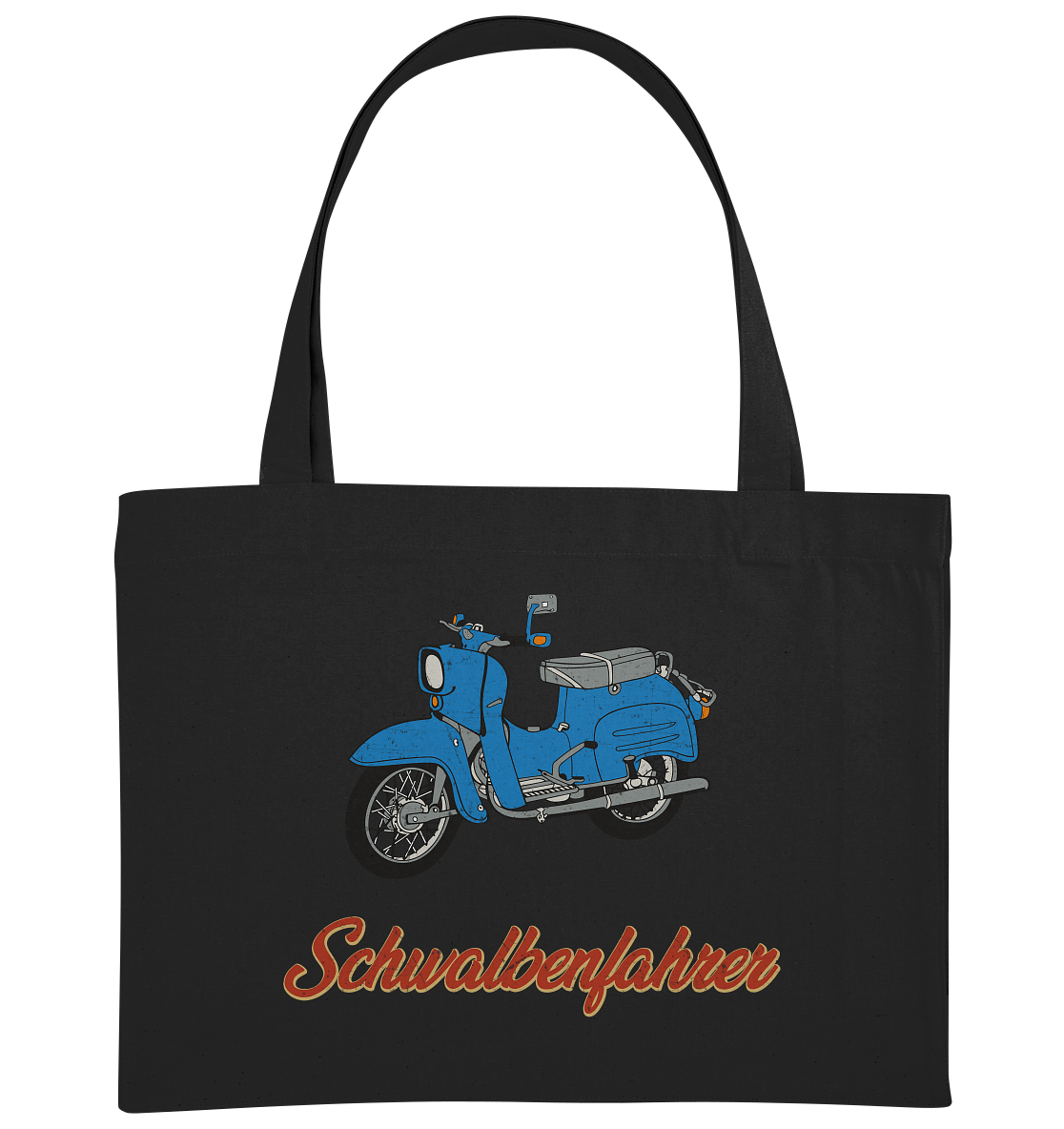 Schwalbenfahrer - Simson Schwalbe - Organic Shopping-Bag