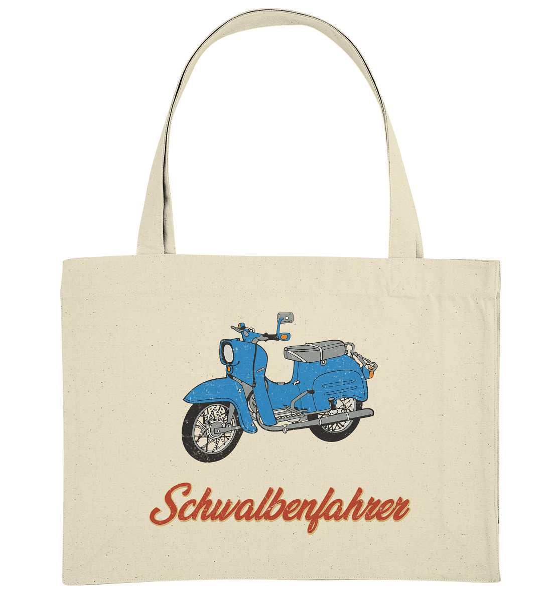 Schwalbenfahrer - Simson Schwalbe - Organic Shopping-Bag