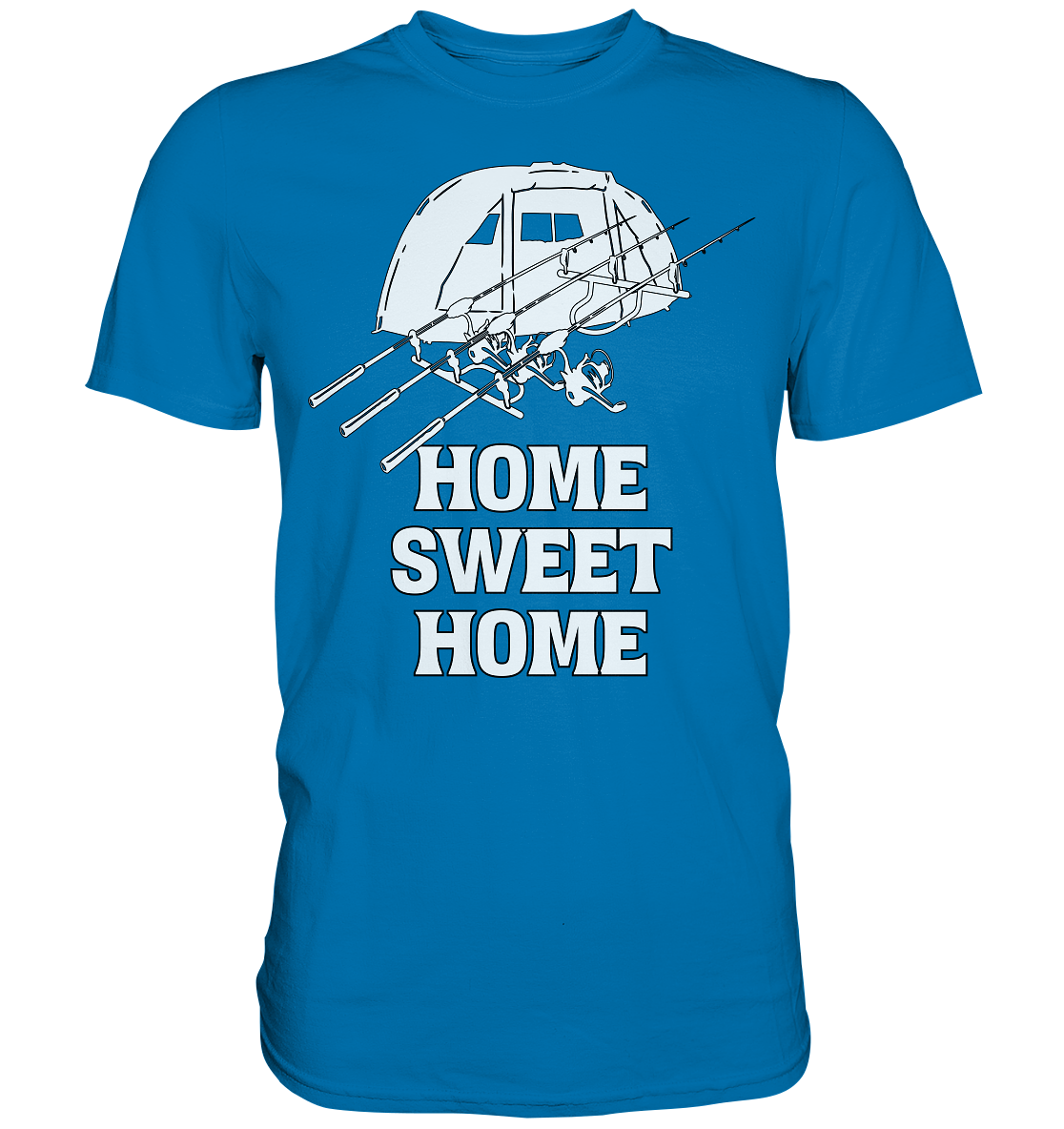 HOME SWEET HOME - Karpfenangeln - Premium Shirt