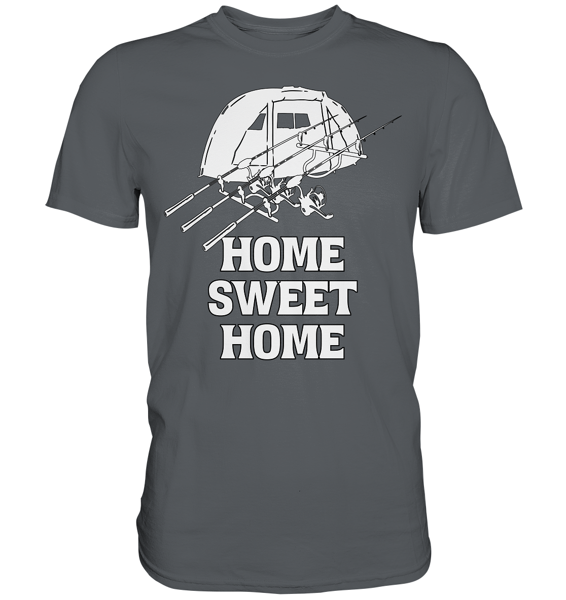 HOME SWEET HOME - Karpfenangeln - Premium Shirt